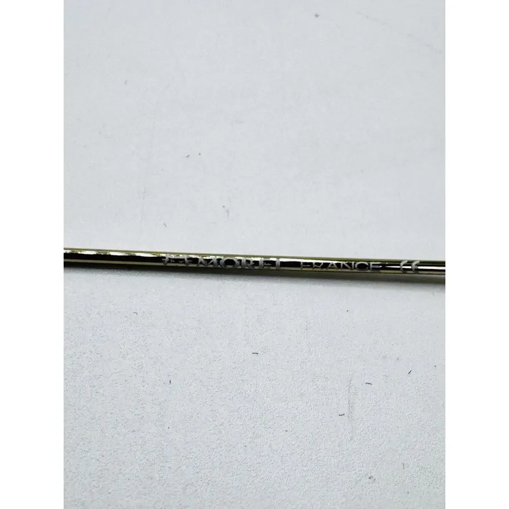 Morel 1880 Eyeglasses Frames Arsene 60122M-DM12 Gold Semi-Rimless 52-19-145